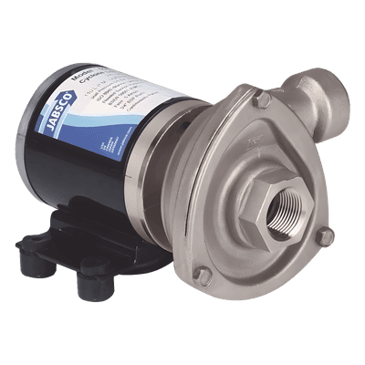 Bomba Centrífuga de Baja Presión / 12 Vcd / Caudal 29 GPM / Presión 8.7 psi / Acero Inoxidable / Succión 2 m (6.6 ft) 50840-0012 JABSCO
