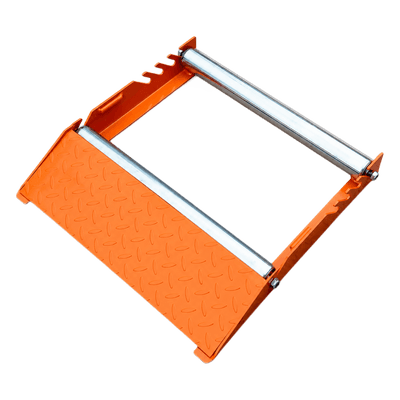 Base con Rodillos para Carretes de Fibra Óptica / Capacidad 500 kg / Diámetro 300-700 mm / Ancho 500 mm / Acero Galvanizado LP-FOR500 LINKEDPRO BY EPCOM