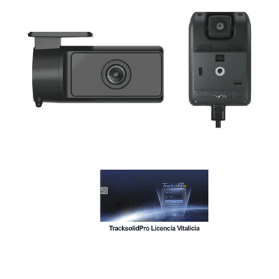 Dashcam Dual para Flotas / 4G / ADAS / DMS / Grabación Dual Carretera y Cabina / Alertas en Tiempo Real / Licencia Plataforma Incluida JC261CI03V JIMIIOT