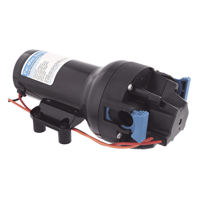 Bomba de Diafragma para Trabajo Pesado / 12 Vcd / 60 PSI / 22.7 L/min (6 GPM) / Autocebante 2.1 m (6.9 ft) / IPX6 / 5 Cámaras P601J-218S-3A JABSCO