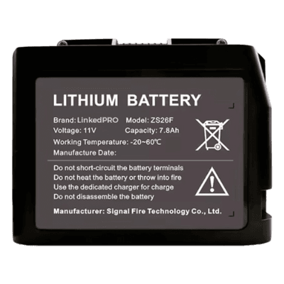 Batería de Litio / 11V 7.8Ah / Recargable / Para Fusionadora de Fibra Óptica LP-BAT-600 LINKEDPRO BY EPCOM