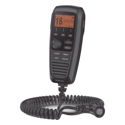 Micrófono de mano / Conector 12 pines / IPX7 / LCD retroiluminada / Cable 1 pie (5 pies extendido) / -15 a 70°C 10-01759-00 GARMIN