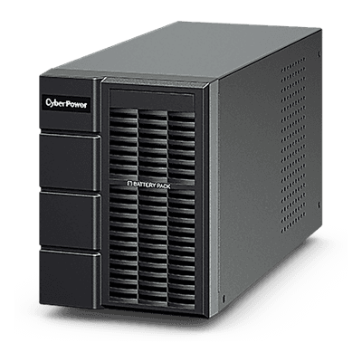 Módulo de Baterías Externas / 24V / 20 Baterías 12V 7.0Ah / Hasta 10 Unidades en Paralelo / Conectores Polarizados 50A BPSE24V40A CYBERPOWER