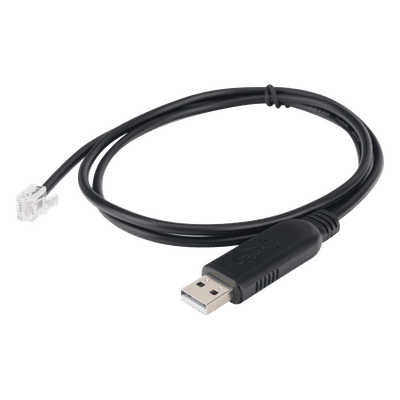 Cable de Comunicación / USB a RS232 / Conectores RJ11 y USB Estándar / Para Monitoreo de Baterías CCUSBARJ11100V1.0 EPEVER