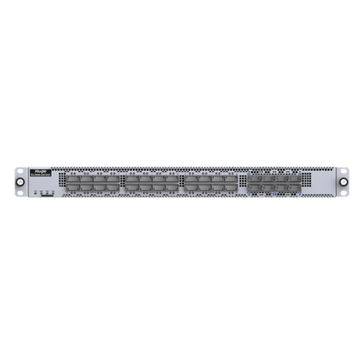 Switch Data Center / 24 Puertos QSFP56 200GE + 8 QSFP-DD 400GE / 16.0 Tbps / 5350 Mpps / RDMA RoCEv2 / Capa 3 Spine-Leaf VXLAN EVPN / 1 RU Hot-Swap RG-S6580-24DC8QC RUIJIE