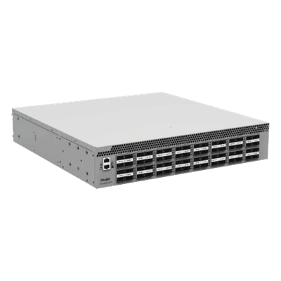 Switch Data Center / 64 Puertos QSFP28 100GE / 12.8 Tbps / Lossless Ethernet / VXLAN / M-LAG / 2 RU RG-S6520-64CQ RUIJIE