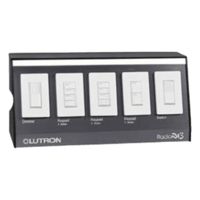 Kit de Demostración Portátil / Sistema RadioRA 3 / 3 Botoneras / 1 Atenuador / 1 Apagador / Estuche Negro RA3SUNNDEMO1 LUTRON ELECTRONICS