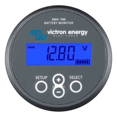 Monitor de Baterías / Monitoreo en Tiempo Real / Bluetooth Smart / Shunt 500A / Voltaje hasta 385 VDC / Entrada Auxiliar BMV700 VICTRON ENERGY
