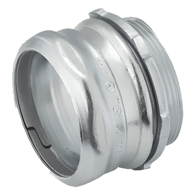 Conector de Compresión / Acero Galvanizado / Pared Delgada / 2 in / 66.5 x 66.5 x 85.5 mm / 0.35 kg