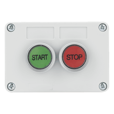 Botonera de Control / IP40 / 24 VCD / 106 x 72 x 58 mm / 4.17 x 2.83 x 2.28 in / Start-Stop / NO XBS-SW-21 ACCESSPRO