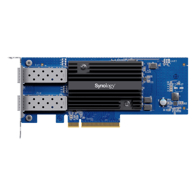Adaptador de Red / Dual Puerto SFP+ / 10 GbE / PCIe 3.0 x8 / Link Aggregation / Jumbo Frame 9 KB E10G30-F2 SYNOLOGY