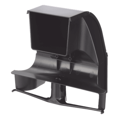 Bajada para canaleta / Radio de curvatura 50.8 mm (2 in) / ABS resistente a impactos / Compatible 4x4, 6x4, 12x4, 24x4 / 153.9 mm (6.06 in) alto / 274.1 mm (10.79 in) largo / 306.6 mm (12.07 in) ancho / ROHS / Negro FRSPJ4X4LBL PANDUIT