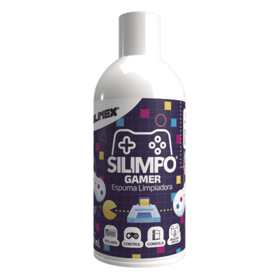 Espuma de Limpieza / Anti-Estática / Protección UV / Aroma Chicle / Gaming SILIMPO-GAMER SILIMEX