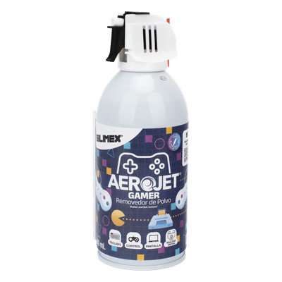 Removedor de Polvo / Válvula 360° / 90 PSI / 300 ml / Sin CFCs ni HCFCs AEROJET-GAMER SILIMEX