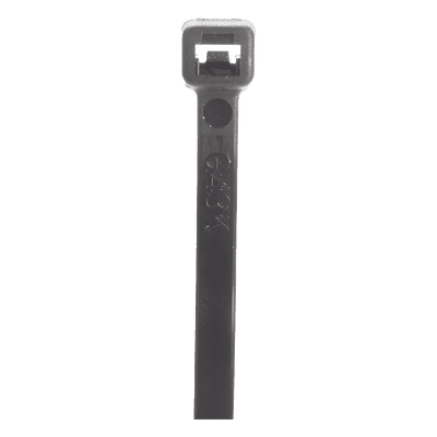 Brida de Nylon / 370 mm (14.57 in) / 4.8 mm Ancho / Tensión 50 lb (222 N) / Resistente a UV / Exterior -40°C a 85°C