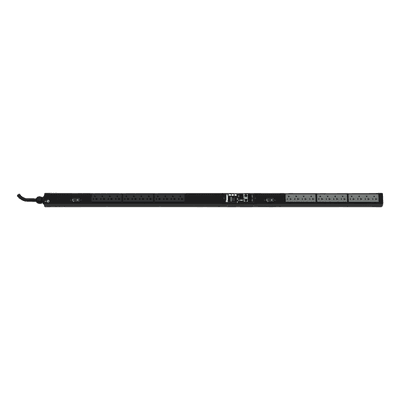 PDU Monitoreable / 24 Salidas NEMA 5-20R / Entrada NEMA L5-30P / 120 Vca / 30 Amp / Instalación Vertical / Cable 3 m (9.8 ft) P24D23G PANDUIT