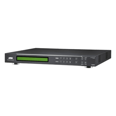 Matriz HDMI / 4x4 / Escalador Integrado / Videowall / Seamless Switch / Audio Desembedding / RS-232 / Ethernet / 1080p / 6.75 Gbps VM5404HA ATEN