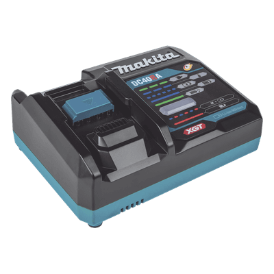 Cargador Rápido / Batería Litio-Ion 40V / Ventilador Dual / Control Inteligente / Monitor Digital DC40RA MAKITA
