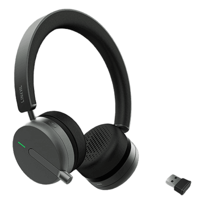 Auricular Inalámbrico LINKVIL DH50-B con Bluetooth 5.4 y Micrófono Retráctil con Cancelación de Ruido DH50-B FANVIL