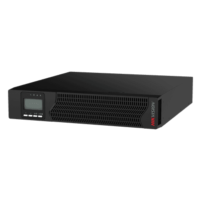 UPS Online Doble Conversión / 3000 VA / 2700 W / 8 Tomas NEMA 5-20R / Onda Senoidal Pura / LCD Multiparámetro / UL Certificado DS-UPS03K72-R/TJS/X HIKVISION