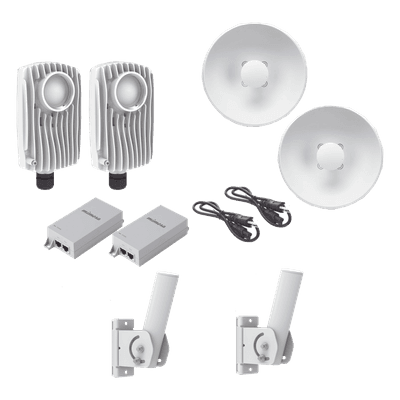 Kit de radios inalámbricos / 1.75 Gbps PtMP / 5.1-6.4 GHz / 25 dBi / IP67 / 492 pies de alcance C6XPTPKIT4 MIMOSA NETWORKS