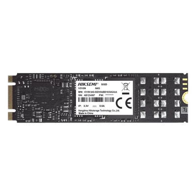 SSD M.2 / 512 GB / SATA III / Lectura 550 MB/s / Escritura 525 MB/s / Operación 24/7 / 0°C a 70°C HS-SSD-V310N/512G HIKSEMI by HIKVISION