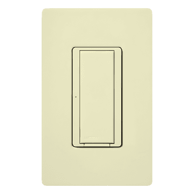 Switch on/off inalámbrico / Doble voltaje 120-277 V / 8 A iluminación / 1/10 HP 3 A motores / Sin neutro / RadioRA 2 RRD8SDVBI LUTRON ELECTRONICS