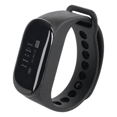 Reloj Buscador IP / IPX7 / Pantalla OLED / 80-100 m (262.5-328.1 ft) Alcance / 48 Horas Standby / 10 Mensajes / 7 Idiomas / 180 mAh TD112 RETEKESS