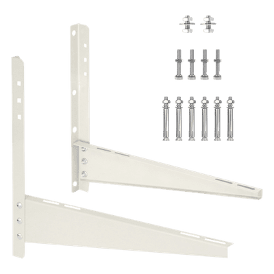 Base Universal para Minisplit / Montaje en Pared / 1 a 2.5 Ton / Acero Galvanizado y Aluminio / 542 x 46 x 235 mm / 1.78 x 0.15 x 0.77 pies