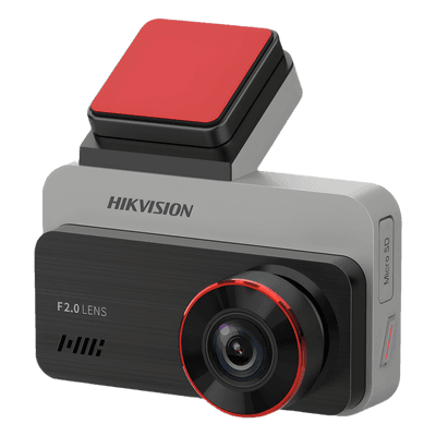 Dashcam Doble Lente / 2 Megapixel 1080p Frontal e Interior / Gran Angular 128° / WiFi / Pantalla IPS 3" / H.265 / G-Sensor / Micro SD 256GB AE-DC2328-C200S(2CH) HIKVISION