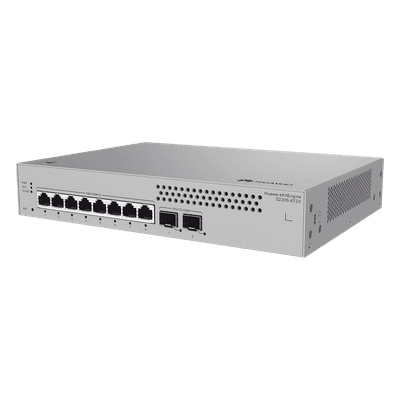 Switch Capa 2 Administrable / 8 Puertos Gigabit / 2 Puertos 10GE SFP Uplink / ERPS / IGMP Snooping / DHCP Snooping / Gestión en Nube Gratuita S220S-8T2X HUAWEI