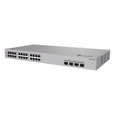 Switch Administrable Capa 2 / 24 Puertos PoE+ Gigabit / 2 SFP 2.5 Gbps + 2 SFP+ 10 Gbps / PoE Perpetuo / 195 W / 98 Gbps / 2.95 x 18.04 x 11.81 in