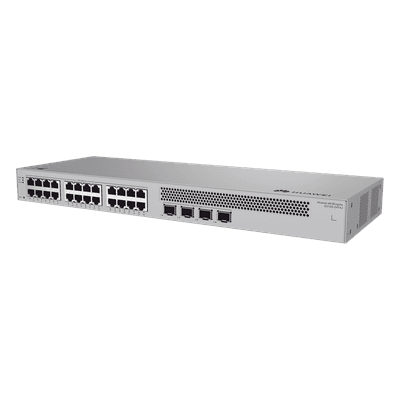 Switch Administrable Capa 2+ / 24 Puertos Gigabit / 4 Puertos 2.5GE SFP Uplink / 68 Gbps / 51 Mpps S310S-24T4J HUAWEI