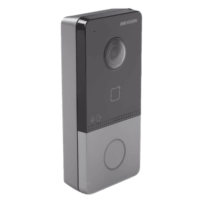 Videoportero IP / 2 MP / PoE 802.3af / IP65 / IR 2.5m / 129°H / -40°C a 53°C / Mifare / 1 Relay DS-KV6113-PE1(C) HIKVISION