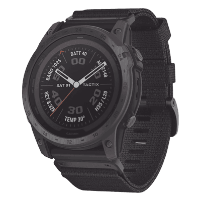 Reloj GPS Táctico Multideporte / Pantalla Solar MIP / Batería 37 Días / GPS Multibanda / 10 ATM / 32 GB 10-02704-10 GARMIN