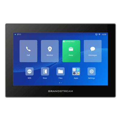 Estación de Intercomunicación SIP / Pantalla Táctil 7" HD / Wi-Fi 6 Dual-Band / Bluetooth 5.0 / 8 Canales de Alarma / Android 13