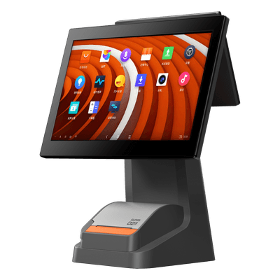 Terminal POS de Escritorio / Pantalla Táctil 15.6" Full HD / Impresora Térmica 80mm 250mm/s / Android OS / 4GB RAM + 64GB / Wi-Fi Dual Band D2SPLUS SUNMI