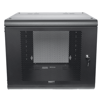 Gabinete de Pared / 9U / 635mm Profundidad / 19 in Rack / Acero Reforzado / 2.08 ft Profundidad