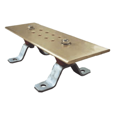 Barra Unión Tierra / Cobre 20 x 10.16 x 0.64 cm / Tornillería 5/16" / IEC 62561 y UL 96A TG-BTB-E10 TOTAL GROUND