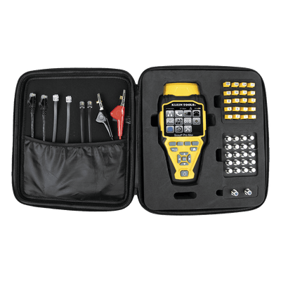 Probador de Cables de Red / 10 Gbps / 2000' (610 m) / 20 Ubicaciones / TDR / Pantalla LCD Retroiluminada VDV501-770 KLEIN TOOLS