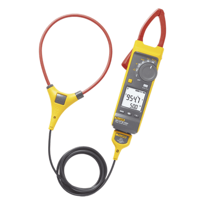 Pinza Amperimétrica / CC/CA TRMS / 1500 V CC / 1000 V CA / 999.9 A mordaza / 2500 A iFlex / CAT III 1500 V / Certificado de calibración FLUKE-393FC/CAL FLUKE