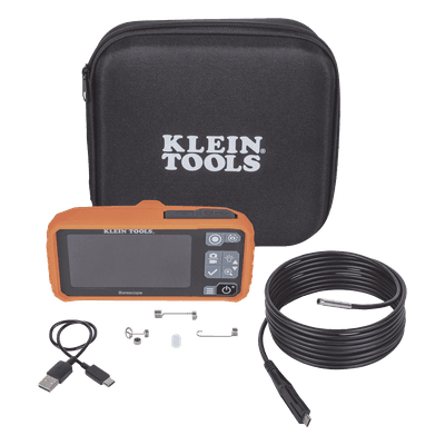 Boroscopio de Inspección / Cámara 5.5 mm / Resolución 720p / Pantalla LCD 4.3" / Cuello Flexible 3 m (9.8 ft) / IP67 / Batería Recargable ET17 KLEIN TOOLS