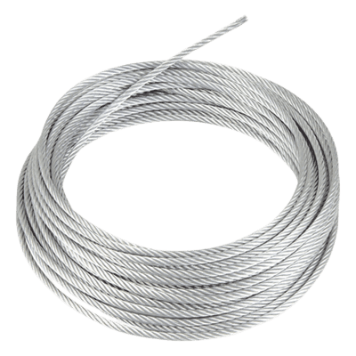 Retenida de Acero Galvanizado / 1/8" / 7 Hilos Trenzados / Carga 600 kg / 300 m (984.3 ft) / Clase A SRET318CAM/300MTS CAMESA