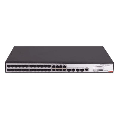 Switch Administrable / 24 Puertos SFP GE / 8 Puertos RJ45 GE / 4 Puertos SFP 10G / Capacidad 216 Gbps / Gestión en Nube DS-3E2736-HI-24F8T4X HIKVISION