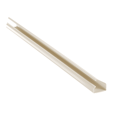 Canaleta de PVC Rígida / 38.4 x 24 mm / 2438 mm (8 ft) de Largo / UL94V-0 / Adhesiva Sin Herramientas / 13 Cables Cat6 LD10IW8-A PANDUIT