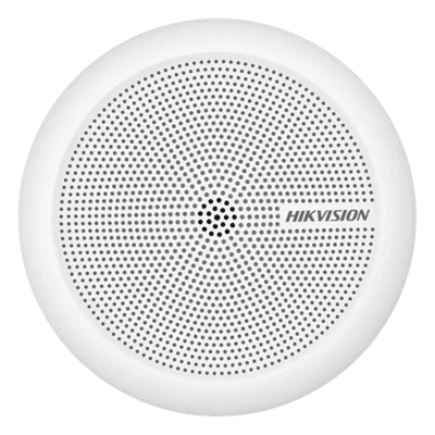Micrófono Omnidireccional IP / Captación 360° / Alcance 5 m (16.4 ft) / Cancelación de Ruido / 12 VCC / Montaje Múltiple
