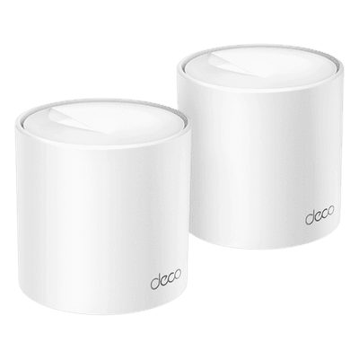 Sistema Mesh Wi-Fi 6 / AX3000 Mbps / 3 Puertos Gigabit WAN/LAN Auto-Detección / 2 Antenas Internas / Administración App Móvil / HomeShield