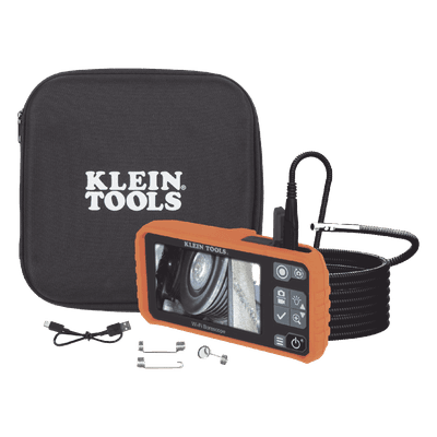 Boroscopio Dual / Cámara 5.5 mm / 720p / LCD 4.3" / Wi-Fi y USB-C / Cable Blindado 3 m (9.8 ft) / IP67 / Batería 3 h ET19 KLEIN TOOLS