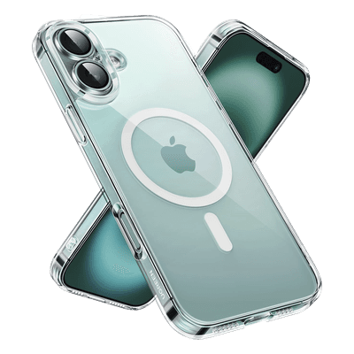 Funda protectora magnética transparente UGREEN Classy para iPhone 16 Plus (transparente) 45926 UGREEN