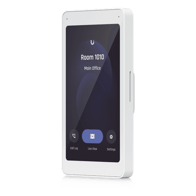 Monitor de Intercomunicador IP / Pantalla Táctil 5" / PoE / Ethernet 10/100 Mbps / Montaje en Pared / 300 Nits / Audio Bidireccional UA-INTERCOM-VIEWER UBIQUITI